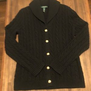 Lauren Ralph Lauren Cable Knit Cardigan